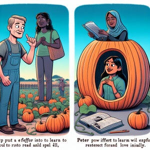 Peter, Peter pumpkin eater,
Had a wife but couldn't keep her;
He...