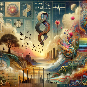 The golden ratio, Minimalist art Circuit, boards, circuitry, diagrams Cellular structures, DNA, circuit boards, colorful wires,  asian and Egyptian  graffiti, lie detector graphs, cardio, printout , branches infinity sign, cave, Art, handprints, distant birds flying, flowering vines, abstract gestural painting, dna, weather maps