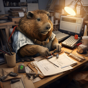 Capibara repair notebook