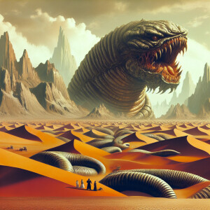 Dune/ Tremors movie mashup