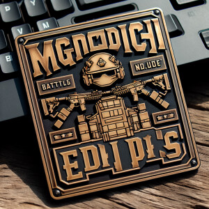 The logo for the pubg game with the text "mgmdch edits »