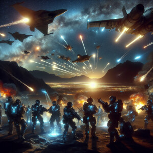 War in the year 300000