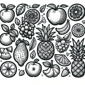 Design a coloring book series with pages dedicated to a wide var...