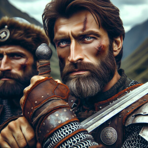 Chechen medieval warrior