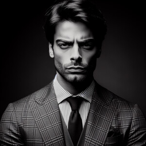 A prick wearing a nice suit