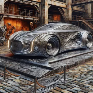 Imagine a vehicle where the entire exterior is a masterpiece of...