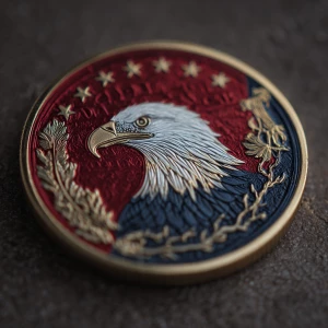 4th july in america coin