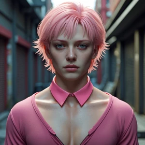 Create an ultra-realistic, high-definition full-body photograph...
