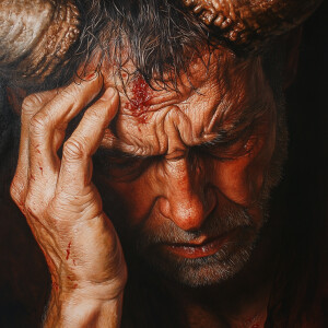 The devil saw me with my head down an thought he won until i sai...