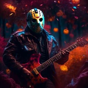 Create an 8K UHD 3D animation of Jason Voorhees reimagined as a...