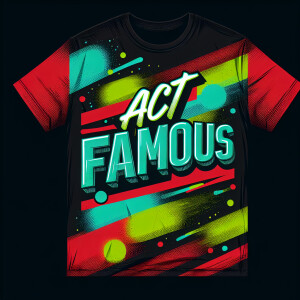 A Tshirt Graphic Text that is on a solid black background that s...