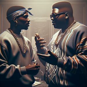 Tupac shakur and notorious BIG