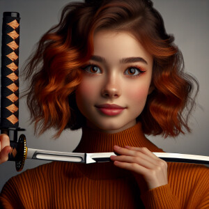 The teenage daughter of Sakura Haruno and Ichigo Kurosaki. Beaut...