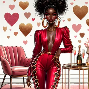 A bright, detailed stylish airbrush digital illustration of a co...