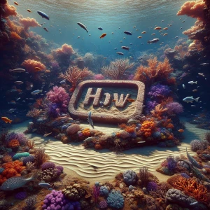 Creat a logo for a youtube channel called “how”