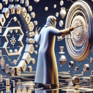 Design an ultra-high-resolution 3D image that is aesthetically s...