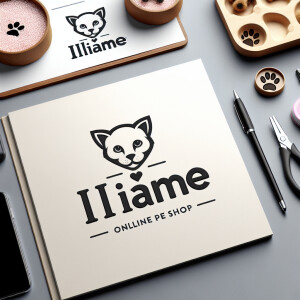 My brand name is iliame I want you to generate me Nice logo that...