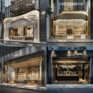 Jewelery store with a logo Yimola21