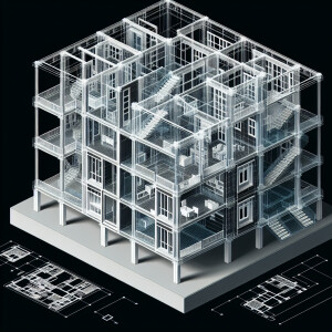 A 3 story home