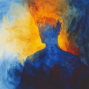 There was a throne of sapphire, and on the throne was a figure l...