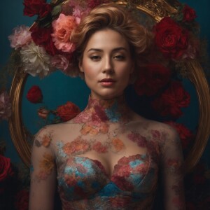 Surgical instruments shown in a banner