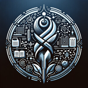 Design a logo that represents the concept of "Synthetic Contract...