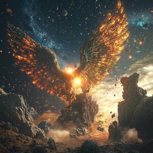 A photorealistic high-definition cinematic scene depicting a rad...