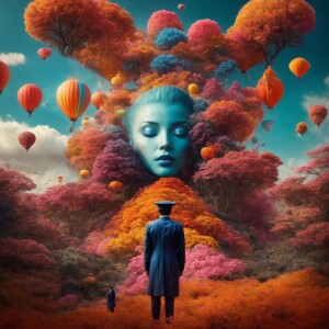 Design an ultra-high resolution, 3D image that is visually stunn...