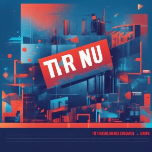 "A YouTube banner design for a channel titled 'Trump: Lies & Tru...