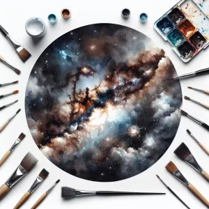 Deep space shot fill the entire image, stars from celestial gala...