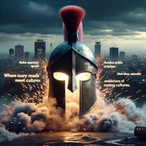 Create a dramatic animated intro using the Sirwintersparta hero...