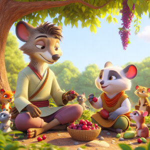 Scene 4: The Lesson Learned

(The scene returns to the forest cl...