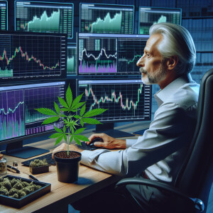 Любитель марихуаны торгует на бирже криптой