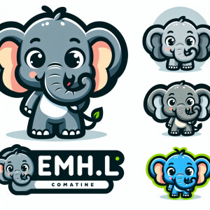 elephant gray mascot