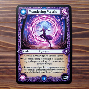 a Pokémon trading card featuring the character Mewtwo.  Mewtwo h...