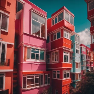 House with only two floors descending the structure