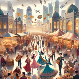 Наурыз в Алматы