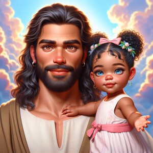Create a 3D realistic artwork featuring the phrase 'Jesus Saves'...