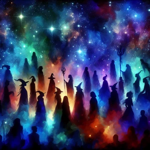 With eyes glowing in the night, my soul's as dark as my palette....