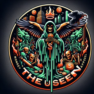 Design a circular digital art ,hyper realistic ,mascot logo type...