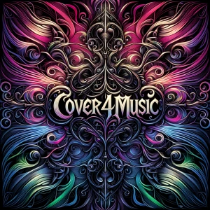Ein kunstvolles, gotisch inspiriertes Logo für "COVER4MUSIC",  i...