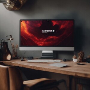 Аниме девочки, одна за компьютером, другая с чашкой кофе, посере...