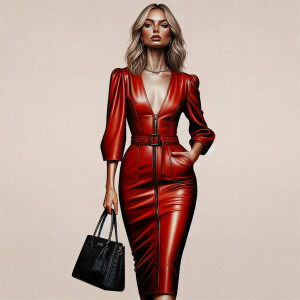 A full body image view of a highly detailed, realistic airbrush...