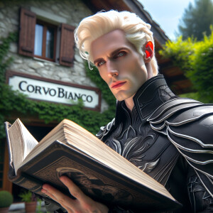 Caranthir-Ar-Fieniel from the Witcher. Black eldritch armor. Pal...