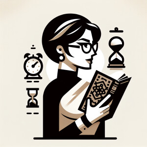 create a profile image for 21st Century Historian with identifyi...