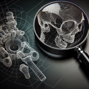 simple magnifying glass, black 
on transparent background