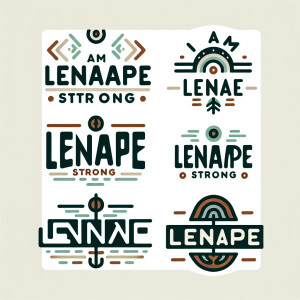 “I am Lenape Strong” Native American