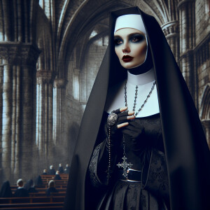 Gothic nun