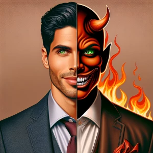 If I were forced to reconcile my outer and inner reflections, I...