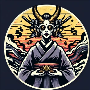 Create an circular 8K logo ultra-high-resolution artwork portray...